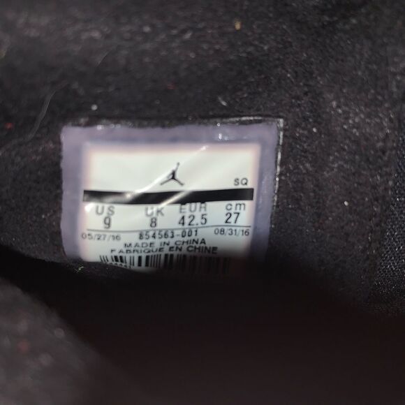 Jordan Westbrook 0.2 bred size 9 - Picture 6 of 6